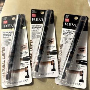 Revlon Natural Luster Colorstay Browlights Pomade Pencil